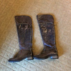 Aquatalia Weatherproof Tall Boots in Espresso